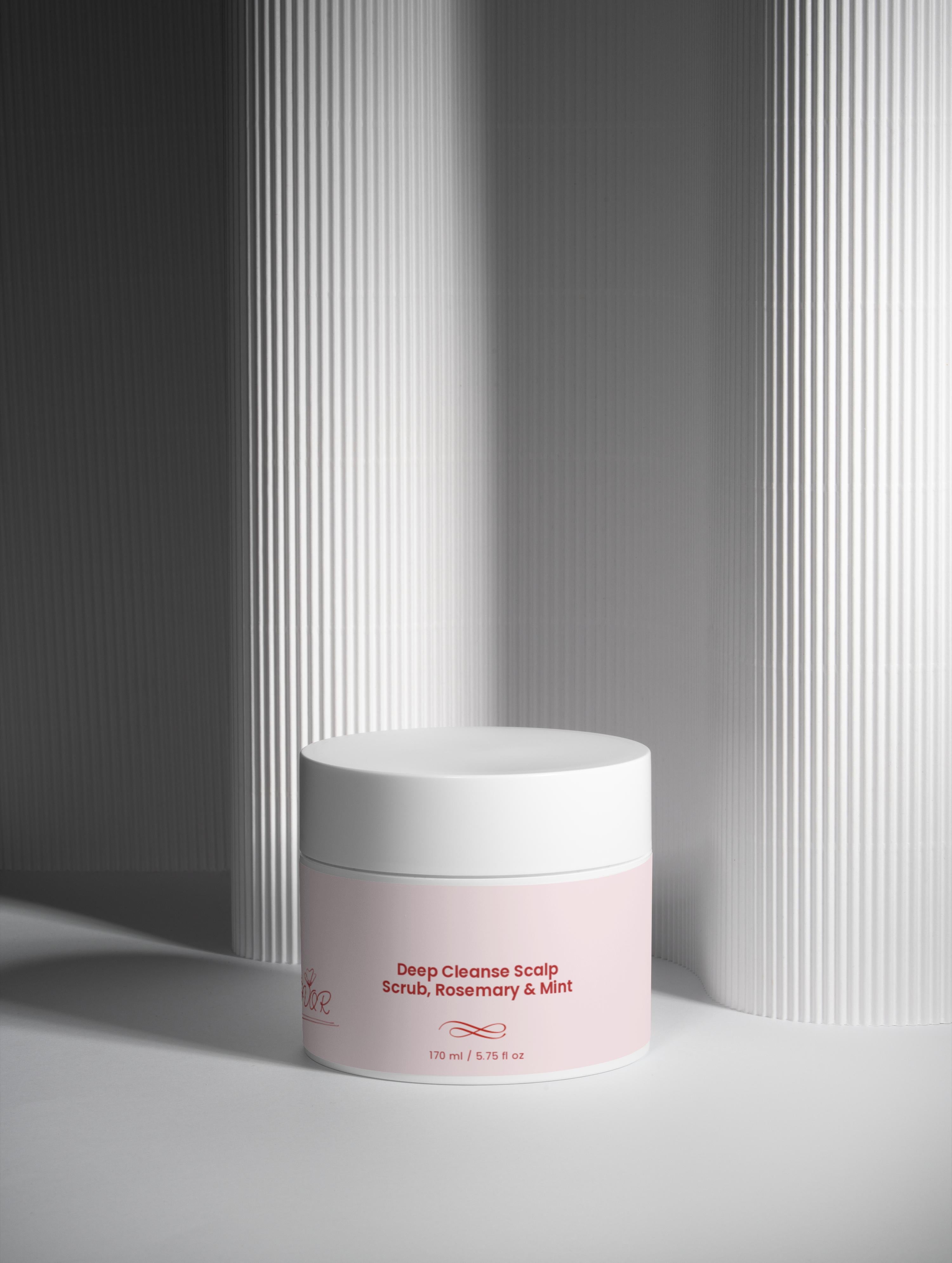 Deep Cleanse Scalp Scrub, Rosemary & Mint